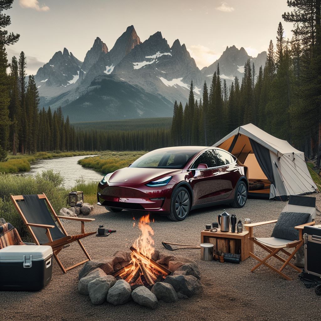 Tesla Camping